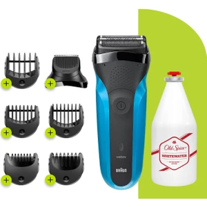 3 Serisi 310 Bt Blu 3in1 Arada Islak & Kuru Kablosuz Tıraş Makinesi + Old Spice 100 ml White Water Tıraş Sonrası Losyon