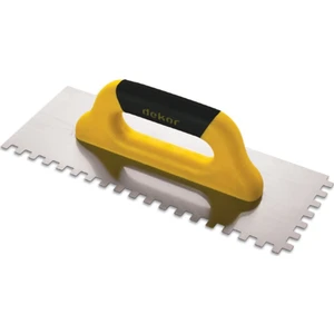 8x8 mm Dişli Dekor Plastik Saplı Seramik Malası 40 cm