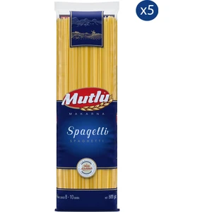 Mutlu Makarna Spagetti  500 gr x 5