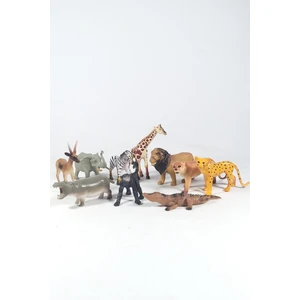 Vardem Oyuncak Dinozor, Çiftlik, Vahşi ve Deniz Hayvanları Oyun Setleri 10 Parça Özel Kutusunda