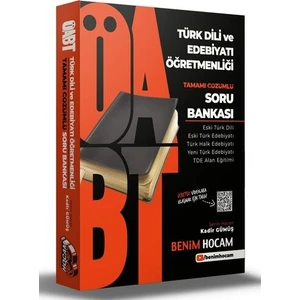 Benim Hocam Yayınları 2021 ÖABT Türk Dili ve Edebiyatı Öğretmenliği Tamamı Çözümlü Soru Bankası