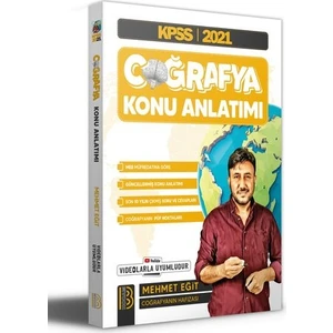 Benim Hocam Yayınları KPSS 2021 Coğrafya