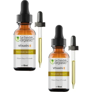Le Sandre Organics E Vitamini 10 ml + 10 ml Ikili Set