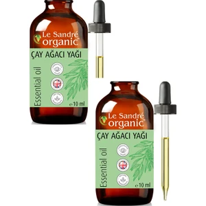 Le Sandre Organics Çay Ağacı Yağı 2 x 10 ml