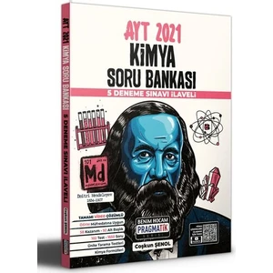 Benim Hocam Yayınları 2021 AYT Kimya Soru Bankası 5 Deneme Sınavı İlaveli Pragmatik Serisi