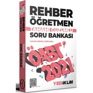 Yediiklim Yayınları 2021 ÖABT Rehber Öğretmen Tamamı Çözümlü Soru Bankası