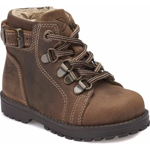 Sardone Leather Kum Rengi Erkek Çocuk Deri Worker Bot