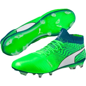 One 18.1 Fg Neon Yeşil Beyaz Erkek Halı Saha Ayakkabısı