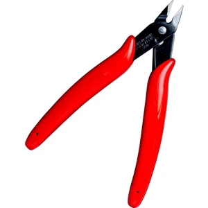 Elektronikçi Hassas Yan Keski Sıfır Kesim 125 mm (Kırmızı)