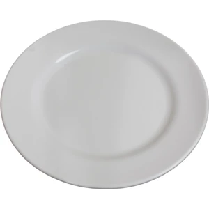 6 Adet Akel Melamin Beyaz Melamin Servis Tabağı 23 Cm.