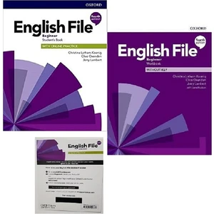 Oxford University Press English File Beginner Student's Book With Online Practice + Workbook Without Key