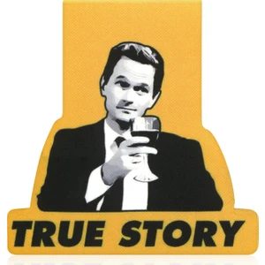 Bookmark   True Story-Barney Kitap Ayracı