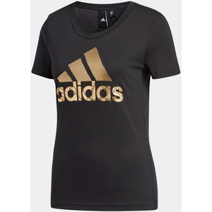 Kadın T-Shirt Bos Foil Tee Dv3025 Siyah
