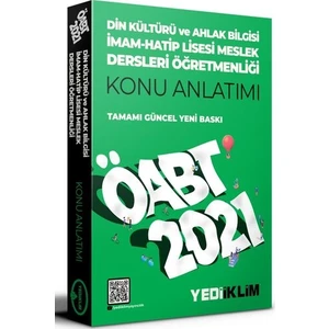 Yediiklim Yayınları 2021 ÖABT Din Kültürü ve Ahlak Bilgisi İmam Hatip Lisesi Meslek Dersleri Öğretmenliği Konu Anlatımı