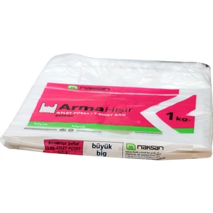 Mezpack Naksan Ayşe (Şeffaf) Büyük Boy Atlet Poşet 1 kg