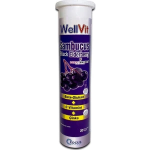 Sambucus 20 Efervesan Tablet