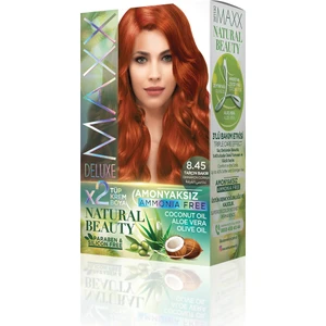 Maxx Deluxe Amonyaksız Saç Boyası 8.45- Tarçın Bakır