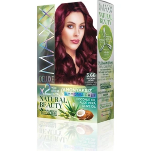 Maxx Deluxe Amonyaksız Saç Boyası 3.66- Patlıcan Moru