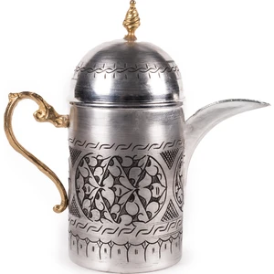 New Line El Işlemesi Eskitme Bakır Sürahi