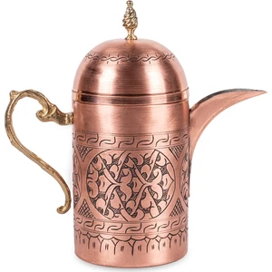 New Line El Işlemesi Eskitme Bakır Sürahi