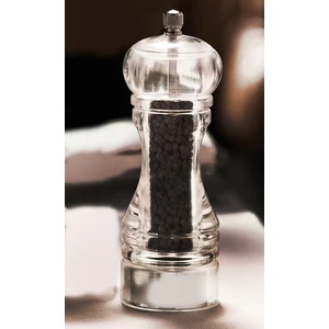 Leva House Levahouse Akrilik Şeffaf 14 cm Karabiber Tuz Değirmeni Öğütücü