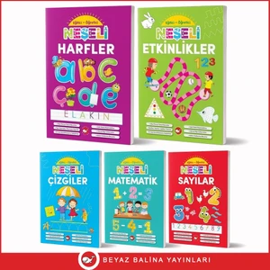 Okul Öncesi Eğtici Öğretici Neşeli Etkinlikler Seti