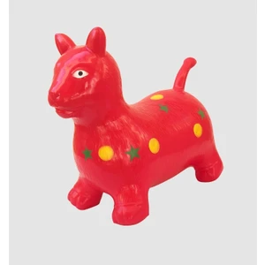 Azaklı Plastop Şişme Zıp Zıp & Jimlastik Hayvanı Kaplan + Şişirme Pompası