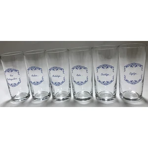 Yazılı Rakı Bardağı Tek Adet 200 cc Keyif