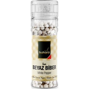 Beyaz Biber Tane Değirmen Kapak 50 gr