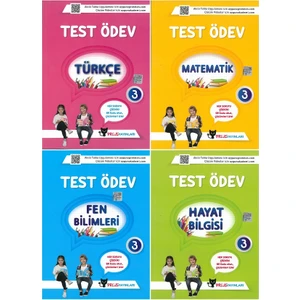 Sadık Uygun Yayınları 3. Sınıf Test Ödev Kitapları Türkçe- Matematik Fen Bilimleri Hayat Bilgisi