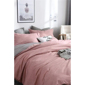 Alla Turca Tek Kişilik Ranforce Çift Taraflı Nevresim Takımı - Düz Çarşaflı