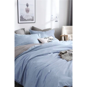 Alla Turca Tek Kişilik Ranforce Çift Taraflı Nevresim Takımı - Düz Çarşaflı