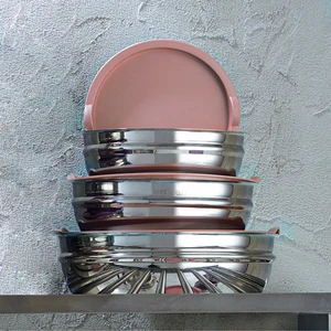 Demre 6 Parça Kombi Sahan Set Golden Pink