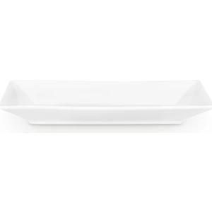 Carmen Trend Dikdörtgen Porselen Çukur Tabak 19x9 cm