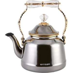 Troy Vintage İndüksiyon Tabanlı Siyah Kettle