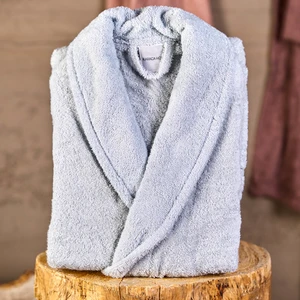 Karaca Home Charm Exclusive Mavi Bornoz S/M