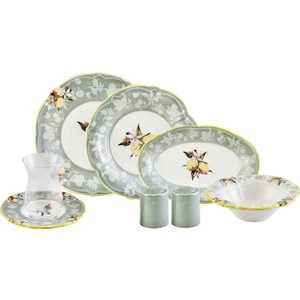 Lime 28 Parça 6 Kişilik Kahvaltı Takımı