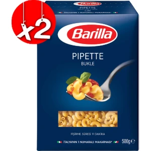Bukle / Pipette Makarna 500 gr 2li