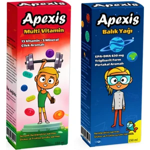 Balık Yağı 150 ml + Multi Şurup 150 ml