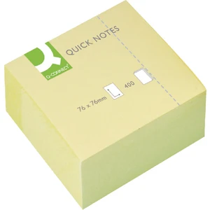 Quick Notes Yapışkanlı Not Kağıdı Sarı 76 x 76 mm