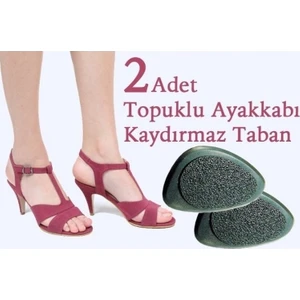 Topuklu Ayakkabi Altina Yapişan Kaydirmaz 2li-white