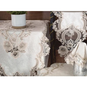 Çeyiz Diyarı Daisy Lovel Kadife Salon Takımı 5 Parça