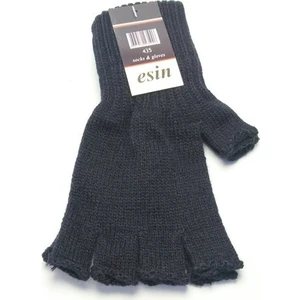 Erkek Yün Triko Kesik Parmak Eldiven