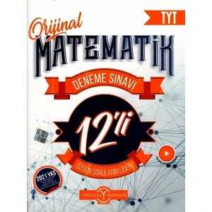 Orijinal Yayınları  2021 TYT Matematik 12'Li Deneme Sınavı