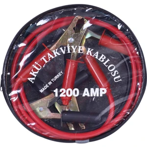 Çantalı Akü Takviye Kablosu 1200 Amper 2 Metre