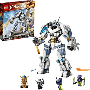 NINJAGO® Legacy Zane#in Titan Makine Savaşı 71738 - 9 Yaş ve Üzeri Çocuklar İçin Ninja Minifigürü İçeren Yaratıcı Oyuncak Yapım Seti (840 Parça)