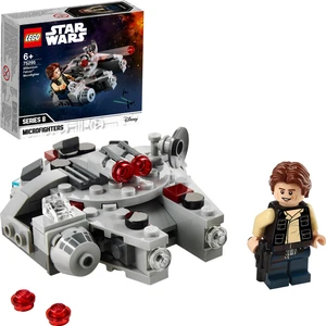 Star Wars# Milenyum Şahini Mikro Savaşçı 75295 - Çocuklar için Yıldız Savaşları Oyuncak Yapım Seti (101 Parça)