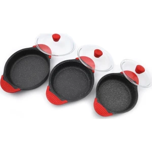 Döküm Granit Sahan Set 6 Parça