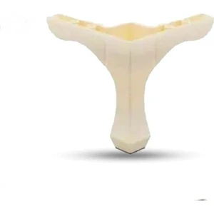 Azm Hırdavat Eko Lükens Ayak 13 cm Krem
