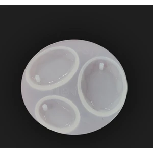 Oval Damla  Reçine Epoksi Takı ve Sabun Kalıbı- Kod: 04